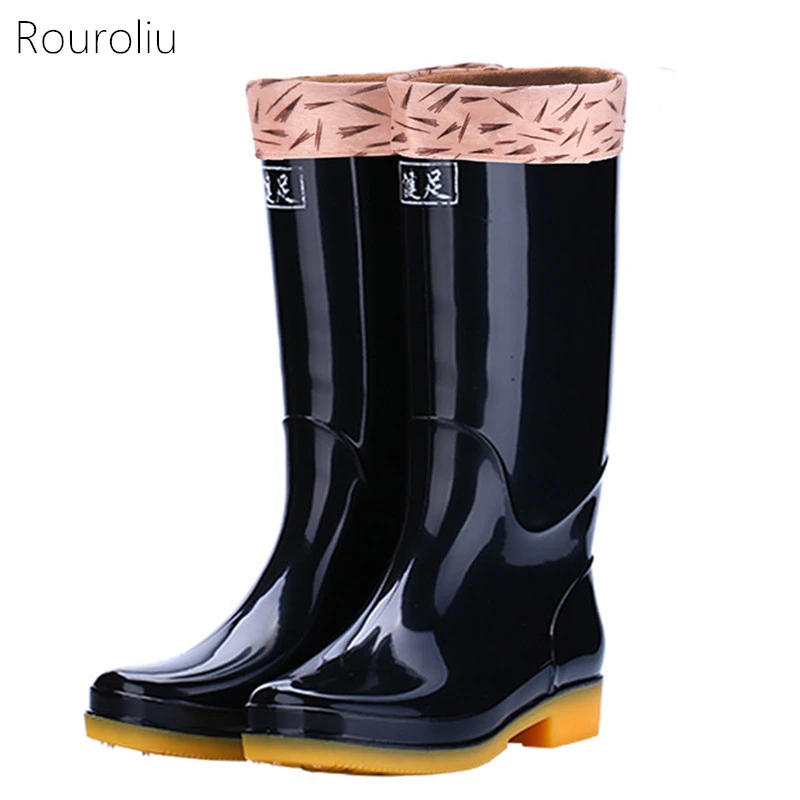 knee high safety boots