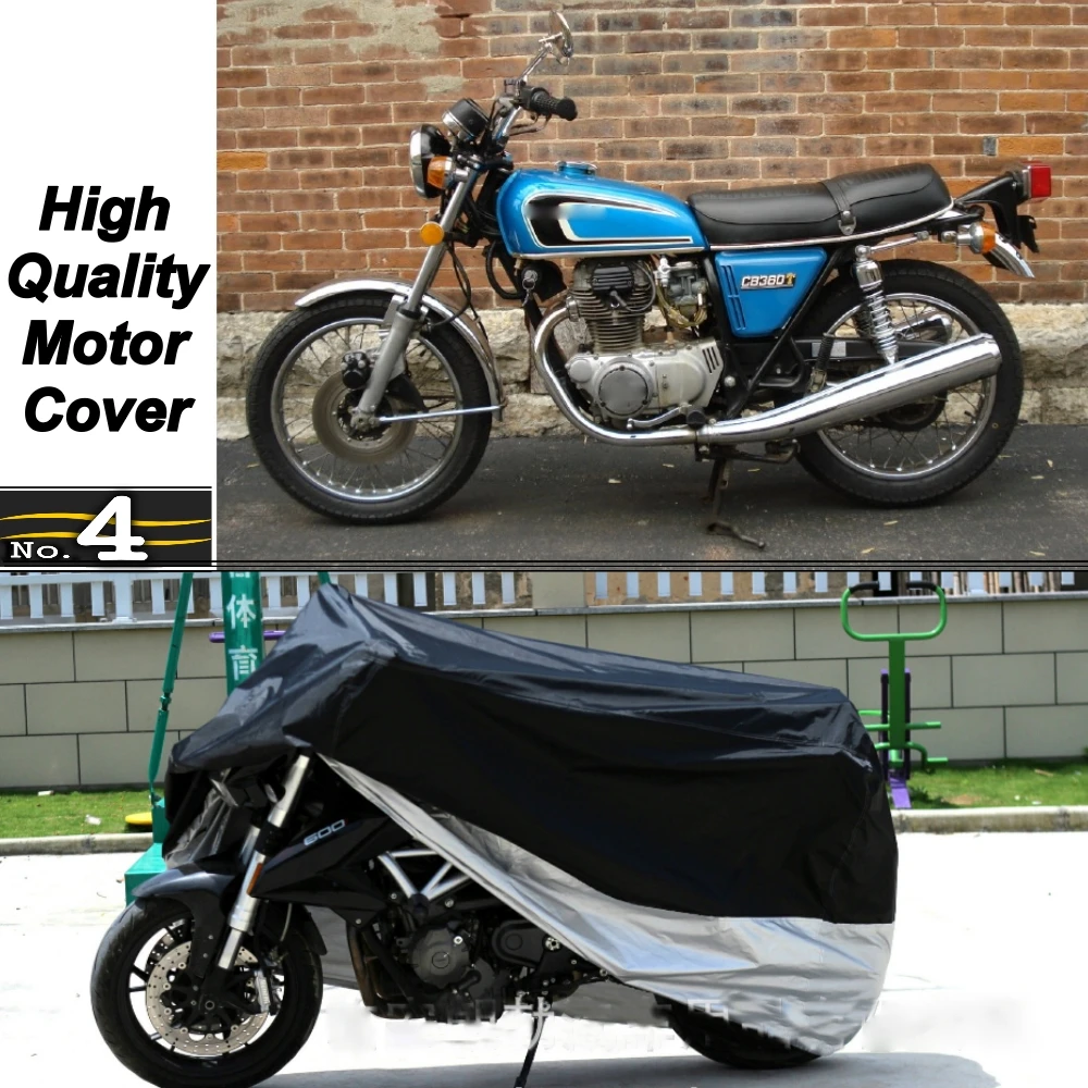 

MotorCycle Cover For Honda CB360 CB360T WaterProof UV / Sun / Dust / Rain Protector Cover Made of Polyester Taffeta