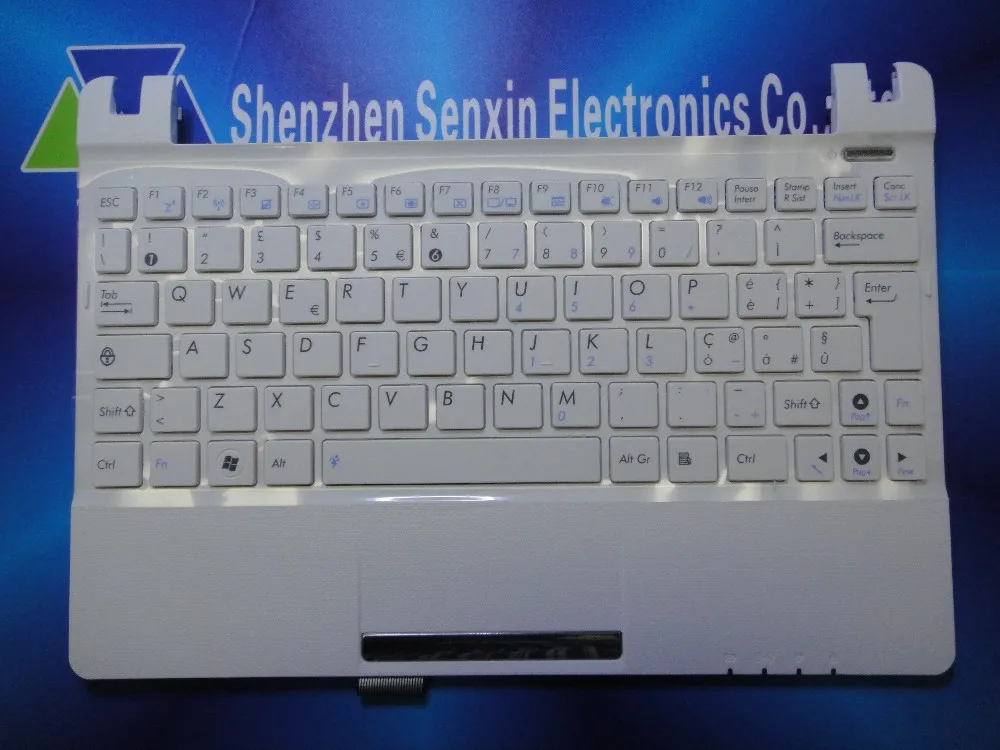 Бесплатная доставка новая итальянская клавиатура с белой рамкой для asus Eee PC X101H