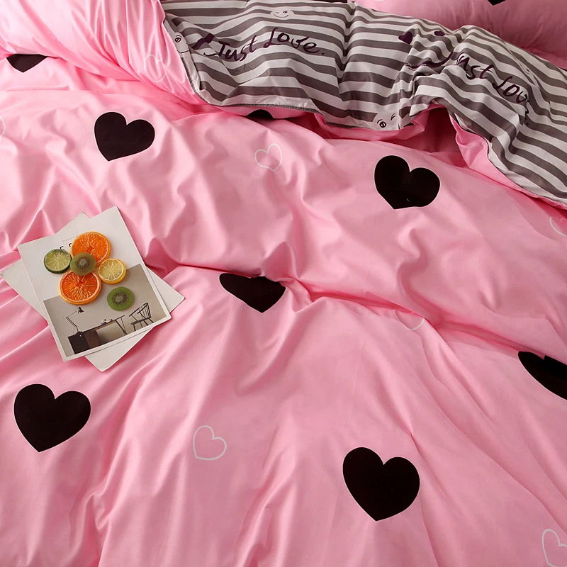 Slavdream домашний декор постельные принадлежности 3/4 шт Love Heart набор постельных