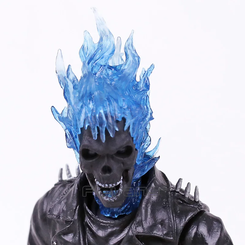 Marvel Ghost Rider Johnny Blaze ПВХ фигурка Коллекционная модель игрушки 23 см