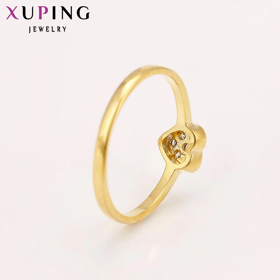 Xuping, новинка, высокое качество, сердце, стиль, подарочное кольцо,, очаровательные кольца для девушек, женщин, имитация ювелирных изделий, 13313
