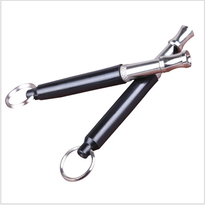 

1Pcs Pet Dog Cat Training Obedience Black Whistle Ultrasonic Supersonic Sound Pitch Quiet Trainning Whistles Pets Supplies