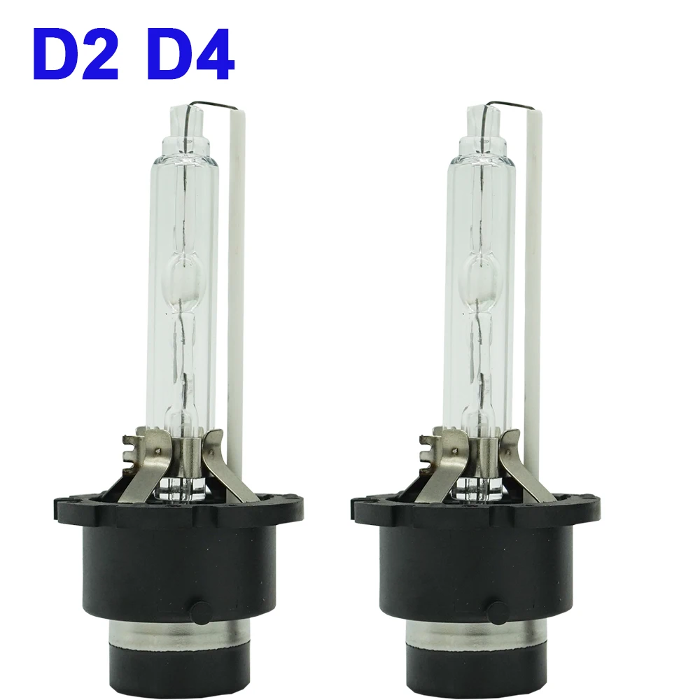 2 шт. D1S D2S D3S D4S ксеноновая лампа D1R D2R D3R D4R ксеноновая лампа 4300K 6000k 8000k 10000K высокая низкая HID фара 12V 35W