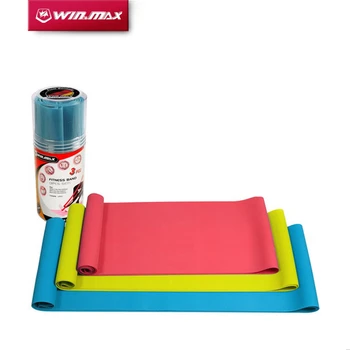 

2019 Winmax New - Set of 3 - Yoga Rubber Elastic Bands for Exercise Lifetime Guarantee Resistance Stretch Bands