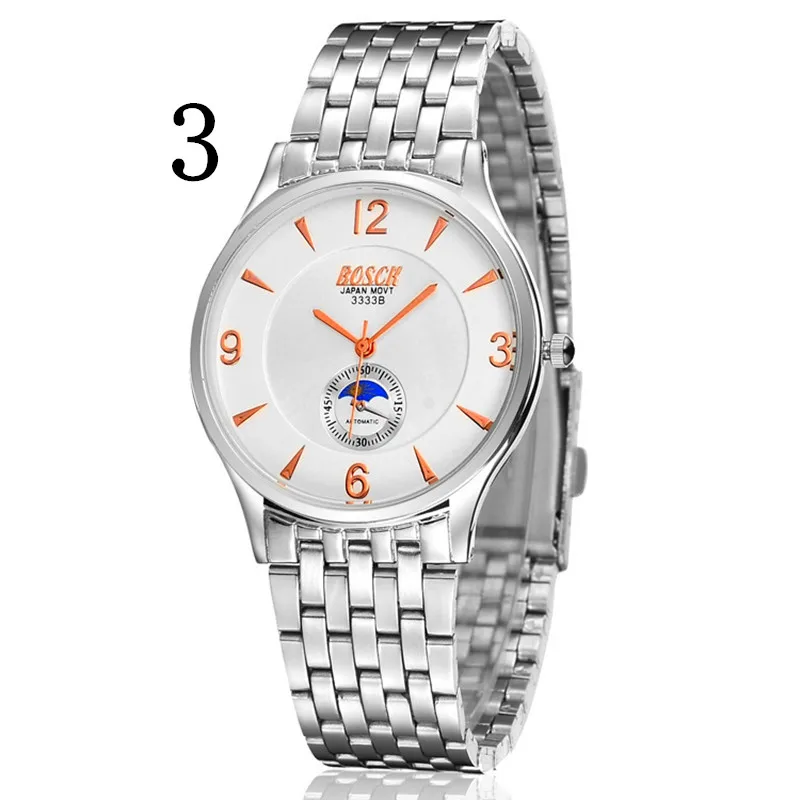 

Watch men's automatic mechanical watch casual through the bottom of the simple large dial domestic men's watch