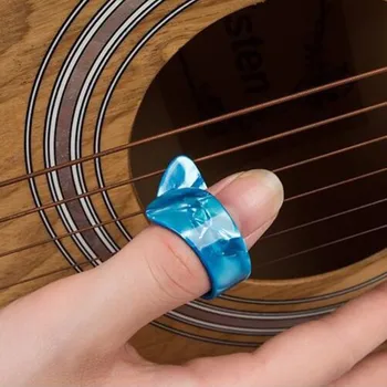 

5 piece Thumb Finger Guitar Pick Celluloid Mediator Thumbpick for Acoustic Electric Guitarra Thickness 1.2mm