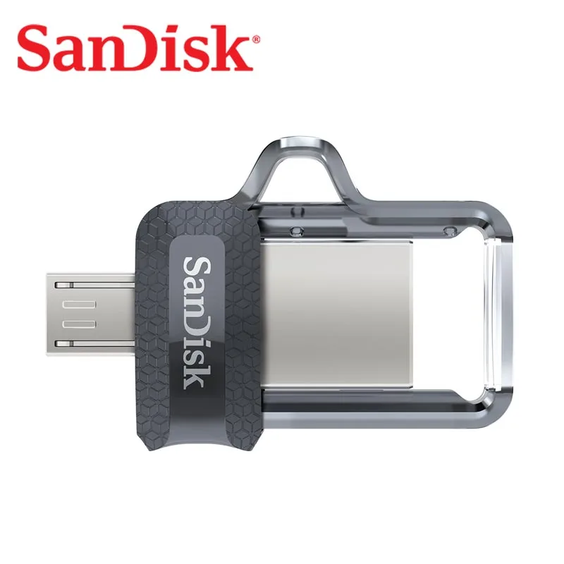 Sandisk USB флеш-накопитель 32 Гб 64 Гб 16 Гб 128 Гб двойной OTG флеш-накопитель Высокая скорость памяти U диск Micro USB3.0 карта sdd3 для телефона или ПК