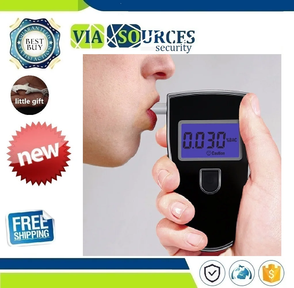 

Digital Breathalyzer Breath Alcohol Car Gas Leak Detector Air Quality Monitor elitech Oxygen Measuring Instrument Meter