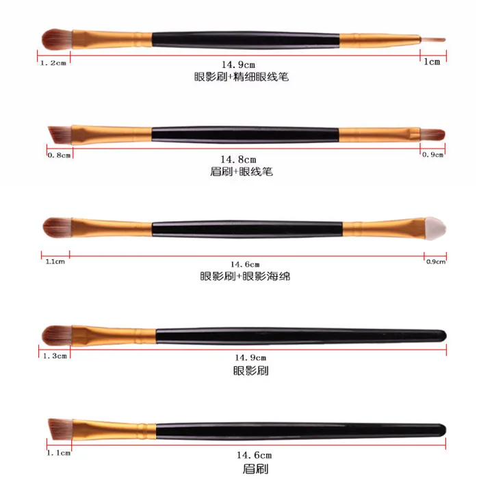 Decorações da Arte do Unha Conjunto de Ferramentas de Pintura Escova para Unhas Jogo de Escova por Frete Sets Escova Profissional Pen Maquiagem Grátis 3 - 60 Pcs 11 Escovas de unhas