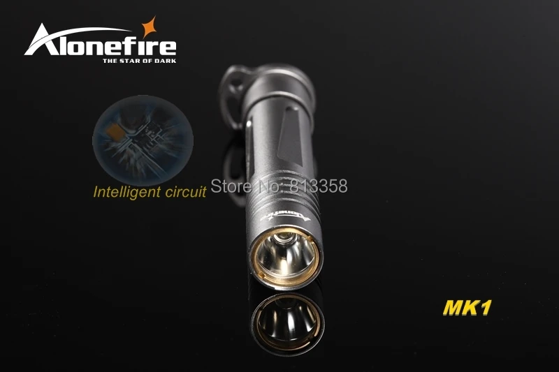 Alonefire эльфы MK1 CREE XP-G R2 легкий светодиодный мини светодиодный фонарик-брелок факел