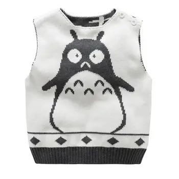 

Personalized Baby Outfit Knitted Sweater Vest Baby Gifts Baby Clothes Newborn Kids Boys Girls White Romper Jumpsuit