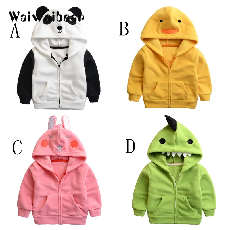 

Autumn New Baby Coats Hooded Zipper Jacket Kids Outerwear Coat Baby Kids Clothing Clothes For Boys And Girls