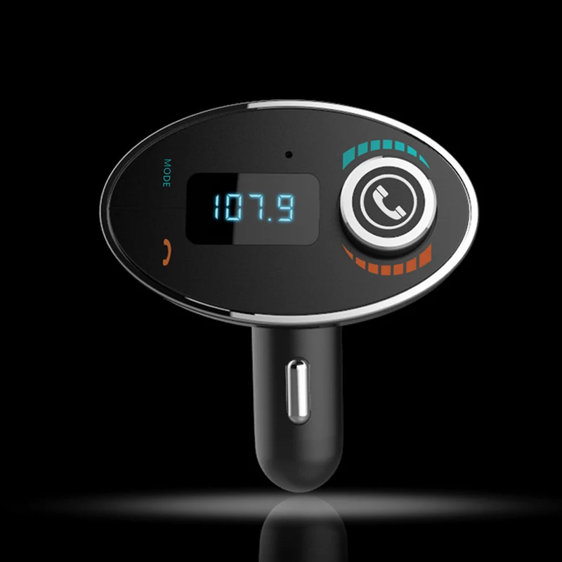 2017 MP3 Music Player Bluetooth Handsfree FM Transmitter Car Kit FM Modulator Car-styling Support TF Card Audio Players bluetooth-music-player : image 2017 MP3 Music Player Bluetooth Handsfree FM Transmitter Car Kit FM Modulator Car-styling Support TF Card Audio Players bluetooth-music-player