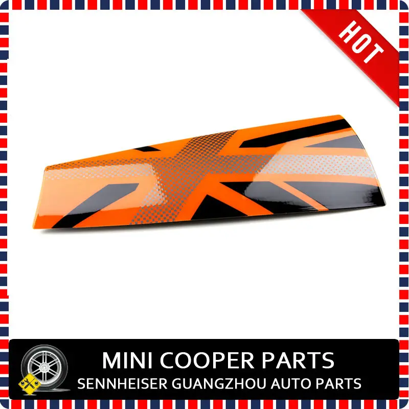 Новинка Мини cooper ABS пластик с УФ защитой LHD и приборная доска rhd крышка оранжевый Юнион Джек Стиль для mini cooper F56(2 шт./компл