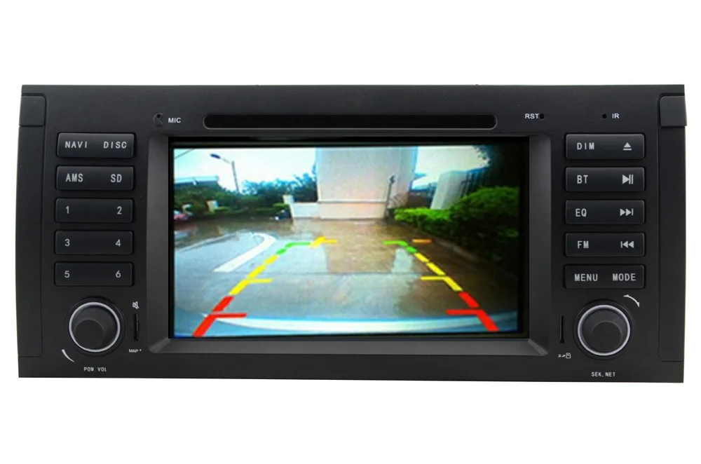 Perfect In Stock Quad Core 1024x600 HD Capacitive Touch Screen Car DVD for BMW E39 Android 7.1 E53  Wifi 3G Bluetooth Radio Canbus 30