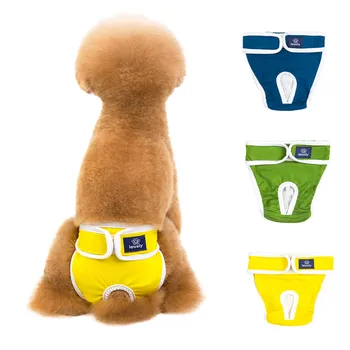 

New Pet Dog Health Physiology Pets Menstrual Physiological And Sanitary Pants Solid Safety Breathable Physiology Pants#p4
