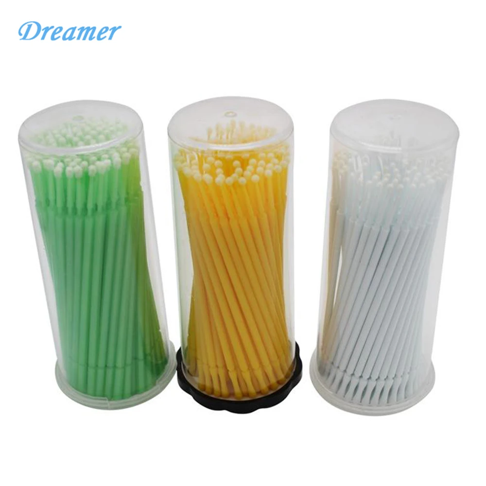 New arrival 400pcs Dental Disposable Micro Applicator Brush Bendable