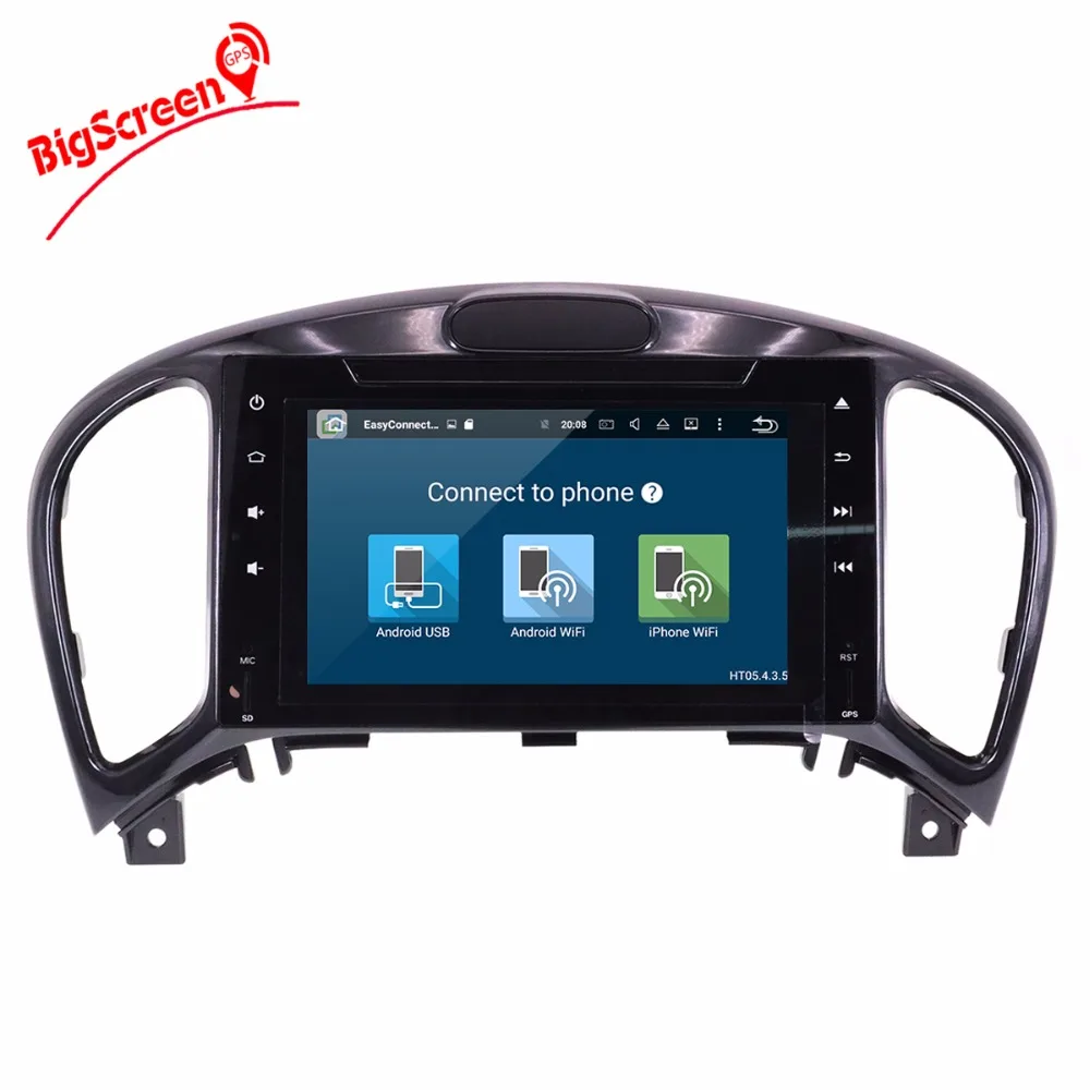 Top Newest Android 8.1 Eight Core Car DVD Player GPS Navi For Nissan Juke For Infiniti ESQ 2012-2017 Multimedia Satnav Headunit wifi 3