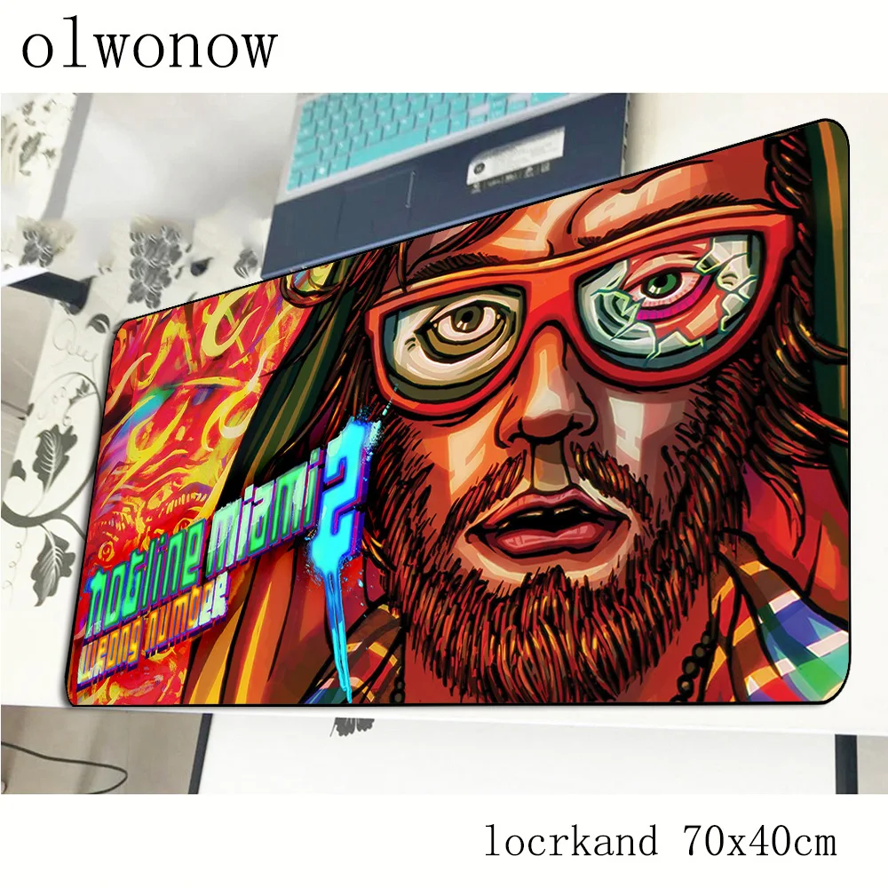 Hotline Майами коврик для мыши 70x40 см xl лучшие игровые коврики геймерский запястья