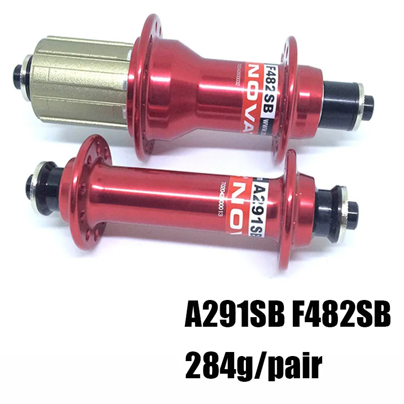 Novatec 291/482 Road Bike Bearing Hub AL7075 Aluminum Alloy Hub