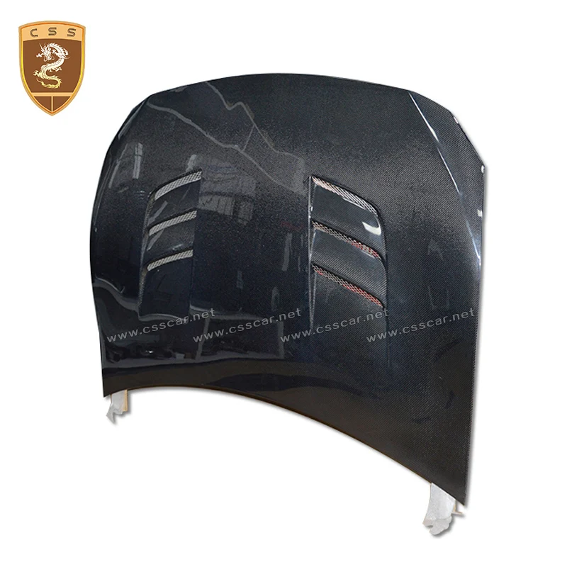 

Car Accessories Black Carbon Fiber Hood Bonnet Fit For 2012-2018 GT86 High Quality Engine Hood Cover Exterior Parts Wholesale