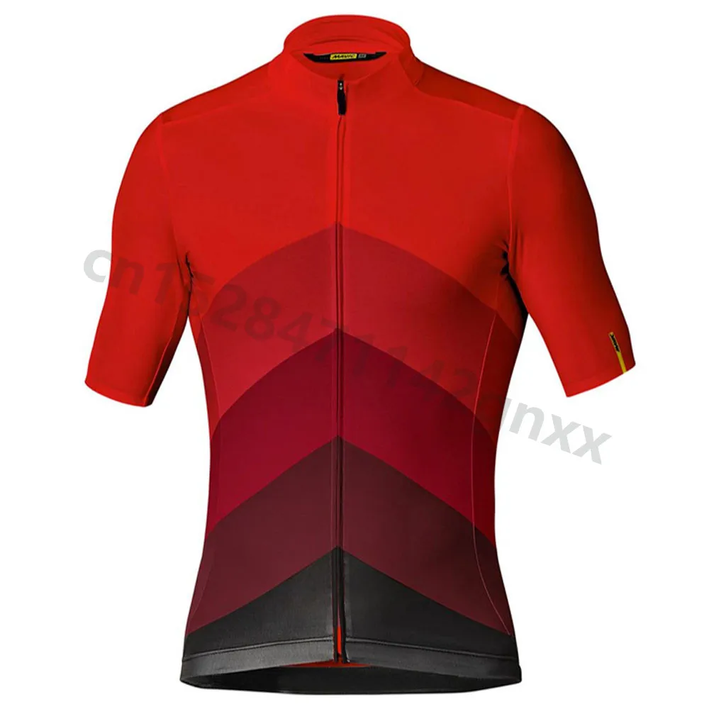 Mavic New Cycling Jersey pro team Bicycle Clothing Summer Short Sleeve Quick Dry MTB Bike Jersey Breathable Cycling Wear