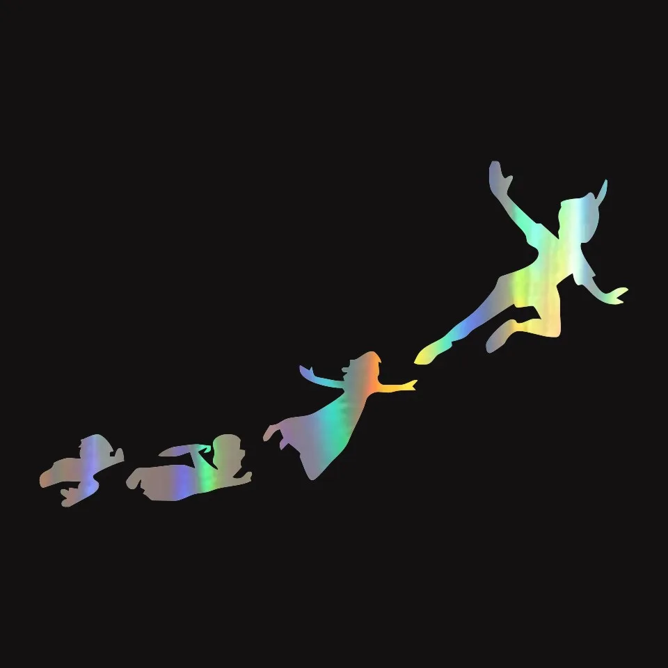 Anycuros Peter Pan & Gang Flying Fashion Car-Styling Stickers Decals 17 (3)