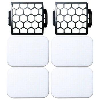 

2 x HEPA Filters+4 x Foam&Felt Filters Kit for Shark Navigator Zero-M Self-Cleaning Brushroll Pet Pro Upright Vacuum ZU60 ZU62