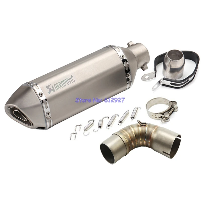 

Motorcycle for CB1000R Exhaust System Connect Mid Link Pipe with Akrapovic Exhaust Mufflers Slip On Escape 2010 2011 2012