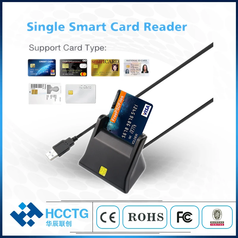 Картридер для чиповых карт EMV CI считыватель смарт-карт DCR31