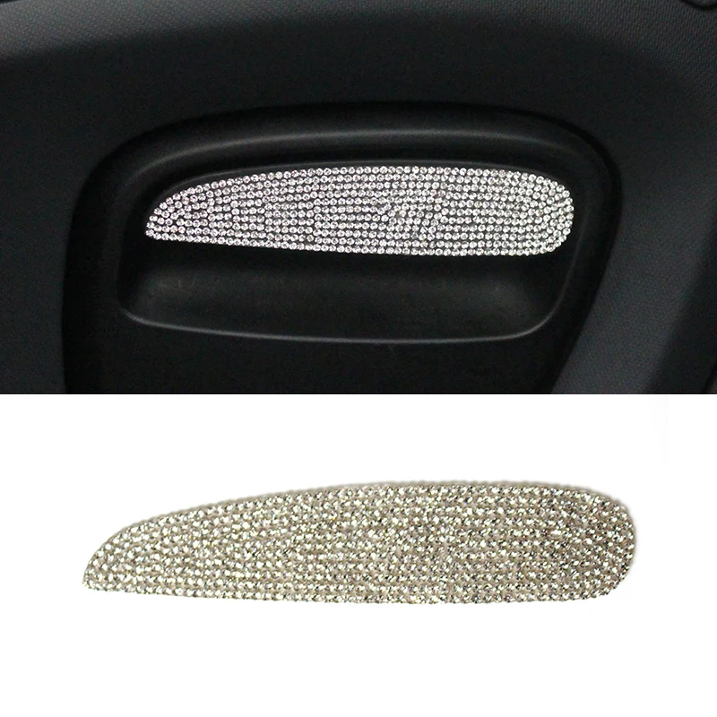

Car center console storage box handle decoration for new Smart 453 Fortwo Forfour console panel Modification accessories sticker