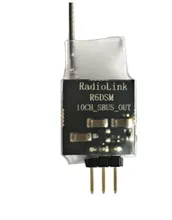 Sadece 1g Radiolink 2.4G 10 kanal Alıcısı R6DSM DSSS FHSS Yayılmış Spektrum için Radyolink Vericiler AT9 AT9S AT10 AT10II