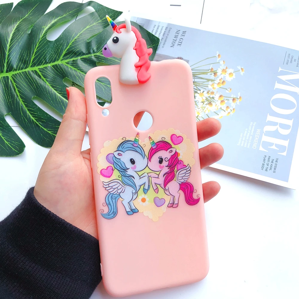 Чехол Red mi 7 Funda Xiao mi Red mi Note 6 7 Pro Чехол Red mi GO 3D Kawaii Bear силиконовый чехол для etui Xiaomi mi A2 Lite чехол для телефона - Цвет: 7