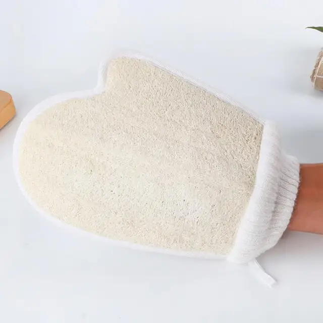 Shower Bath Gloves Exfoliating Unisex Soft Sponge Pads Bathroom Tools Body Brush Portable Durable Glove #0721
