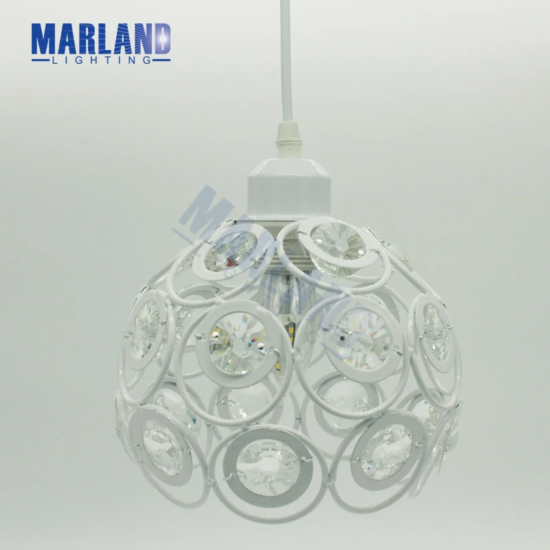 Gold/Black/White Pendant Light Iron Cage Pendant Lamp Plated Hang Lamps For Living Room Indoor Lighting Lamparas For Bar Gold/Black/White Pendant Light Iron Cage Pendant Lamp Plated Hang Lamps For Living Room Indoor Lighting Lamparas For Bar