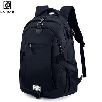 

F.N.JACK New Bags Large Capacity Outdoor Men's Backpack Fashion School Bag Students Travel Leisure Computer Bag Bagpack 2019
