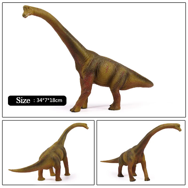 Экшн фигурки Юрского периода Diplodocus Brachiosaurus Dragon динозавр ПВХ игрушка
