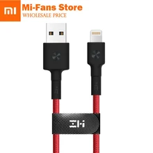 Xiaomi ZMI MFI Сертифицированный для iPhone Lightning USB кабель type-C кабель зарядное устройство Шнур для передачи данных для iPhone X 8 7 6 Plus шнуры для зарядки