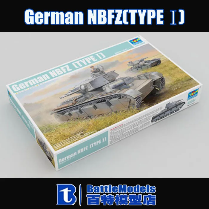 

Trumpeter MODEL 1/35 SCALE  military models #05527 German NBFZ(TYPE1 ) plastic model kit