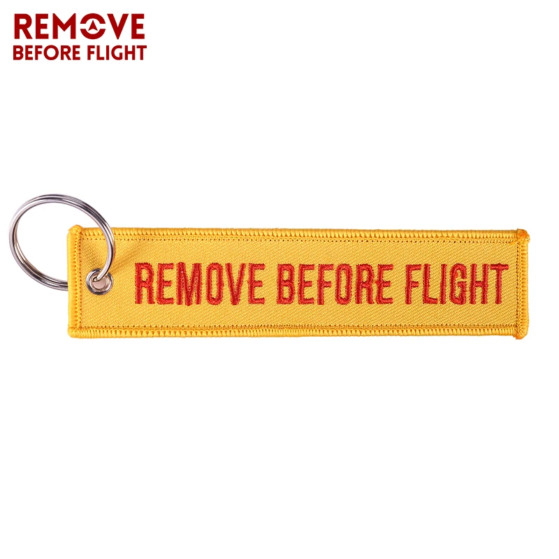 Fashion Jewelry Keychain REMOVE BEFORE FLIGHT  Keychain (1)