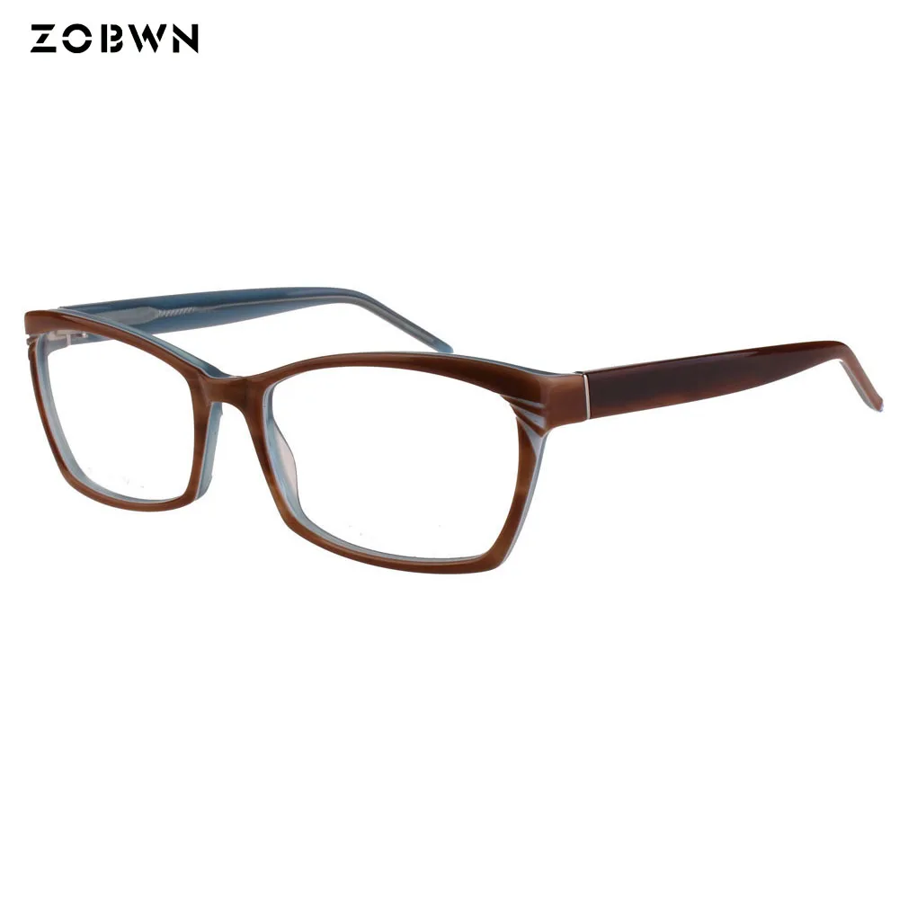 

ZOBWN Fashion Optical Eyeglasses Frame myopia Full Rim Women Spectacles Eye glasses Oculos de Grau Eyewear Prescription Eyewear