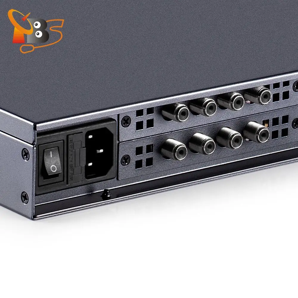 TBS8110 все в одном 8 канальный модулятор DVB T с 2pcs TBS6904 тюнер карта генератор сигналов