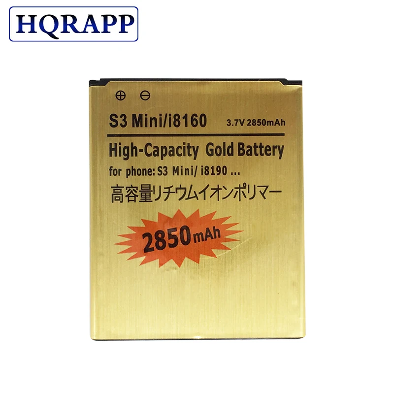 

1x 2850mAh EB425161LU Gold Battery For Galaxy S3 SIII MINI I699 S7562 S9920 I8190 I8160 S7560 J1 Mini J1Mini J105H J106H