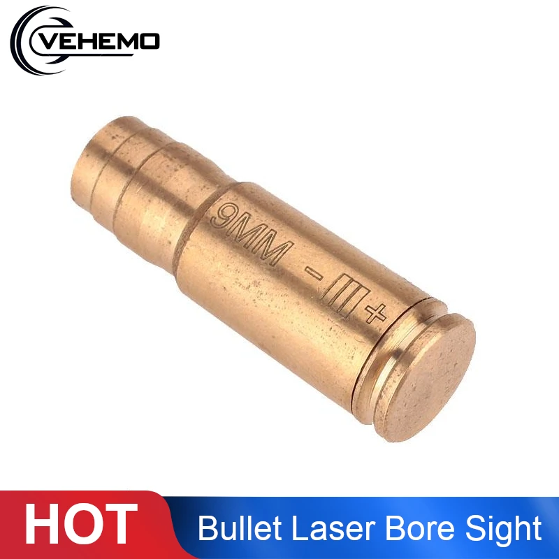 Картридж для пистолета Vehemo 9 мм из красной латуни с медной пулей|cartridge caliber|cartridge
