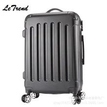 Мода 20 дюймов тележка пансион PP красочные путешествия водонепроницаемый чемодан для багажа на колесиках расширение круглый кошелек на молнии