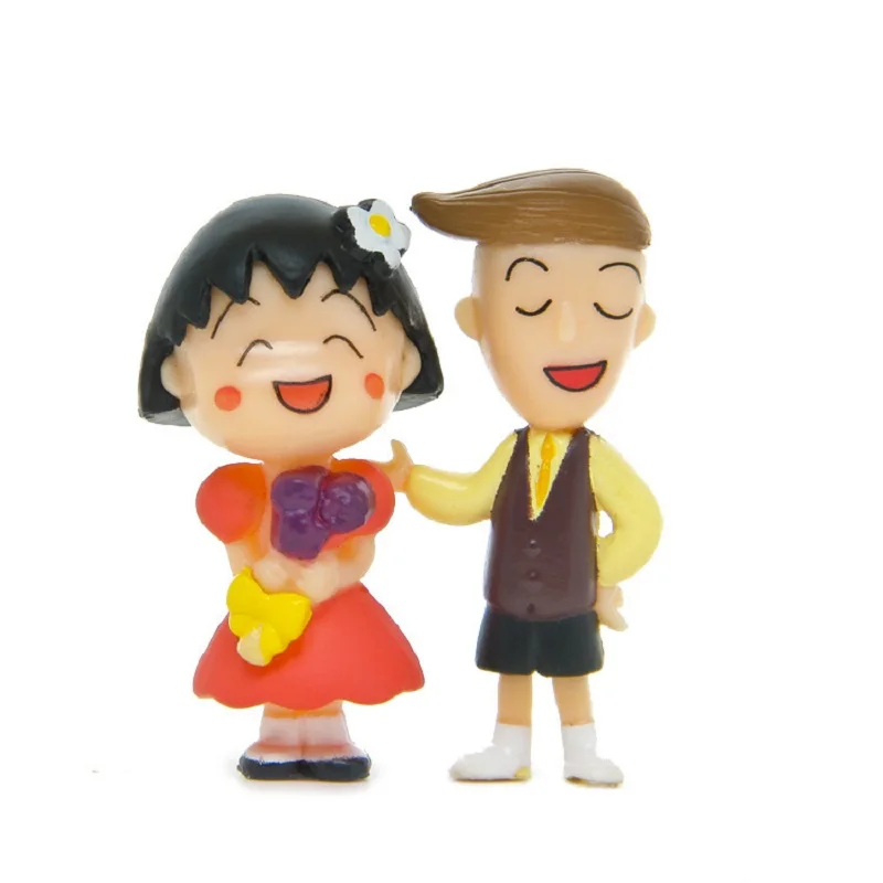 Фигурки героев японского аниме Chi bi Maruko Hanawa Kazuhiko ПВХ экшн фигурки сделай сам микро