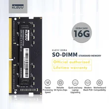 Klevv память для ноутбука 16G DDR4 2400MHz 26666Mhz DIMM ram 1,2 V Memory Stick совместимая оперативная память PC4 2400 2666 пожизненная Гарантия