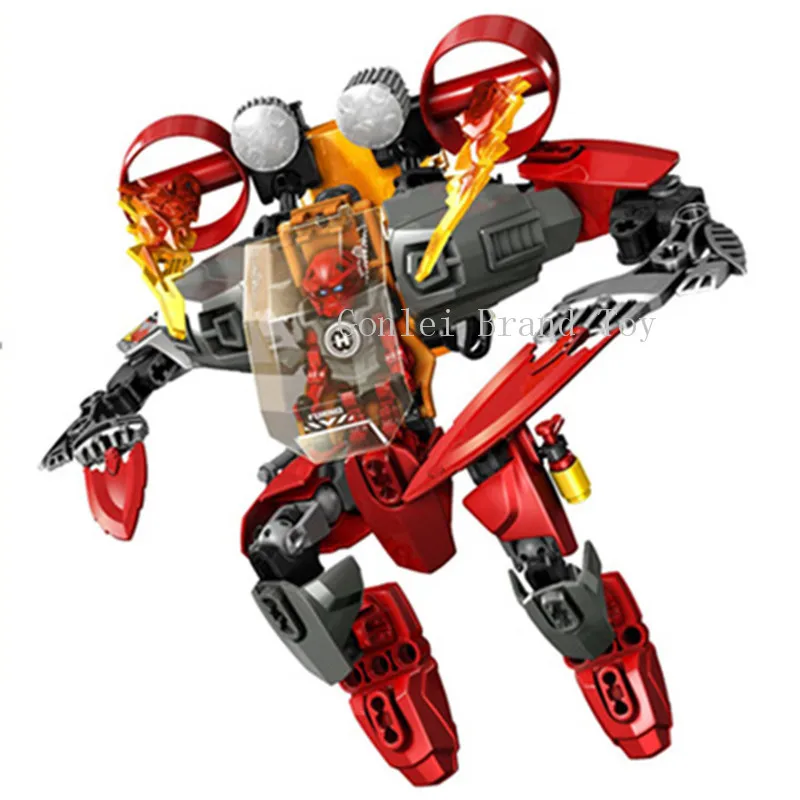 Hero Factory 6-Star Soldier Evo XL Machine Robot Building Block Brick Toys - Best Gifts for Kids image 2