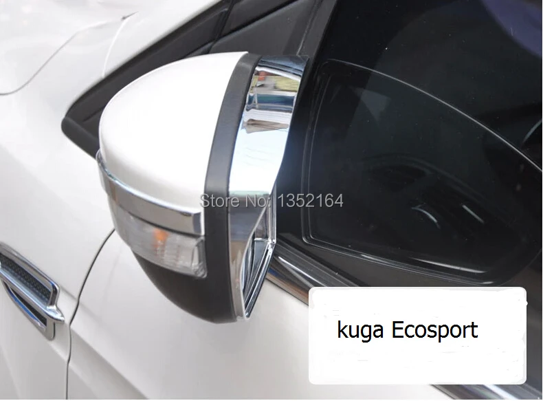 Авто зеркало заднего вида дождь щит дефлектор для KUGA/ECOSPOT, ABS хром, 2 шт./лот